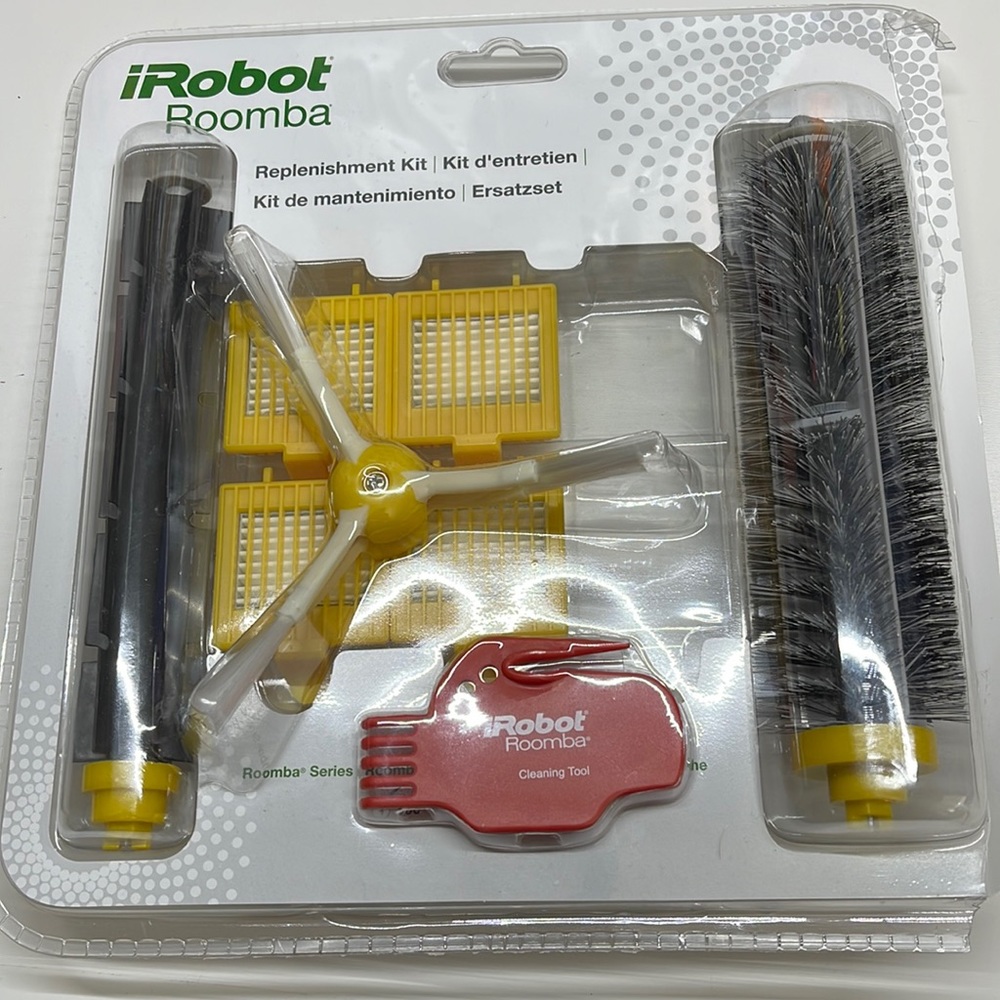 IRobot Roomba Replenishment Kit cleaning tool brushes filter